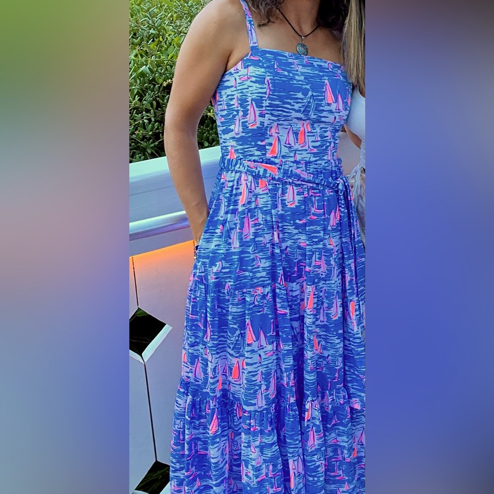 Lilly Pulitzer maxi dress-size 0 - runs large
